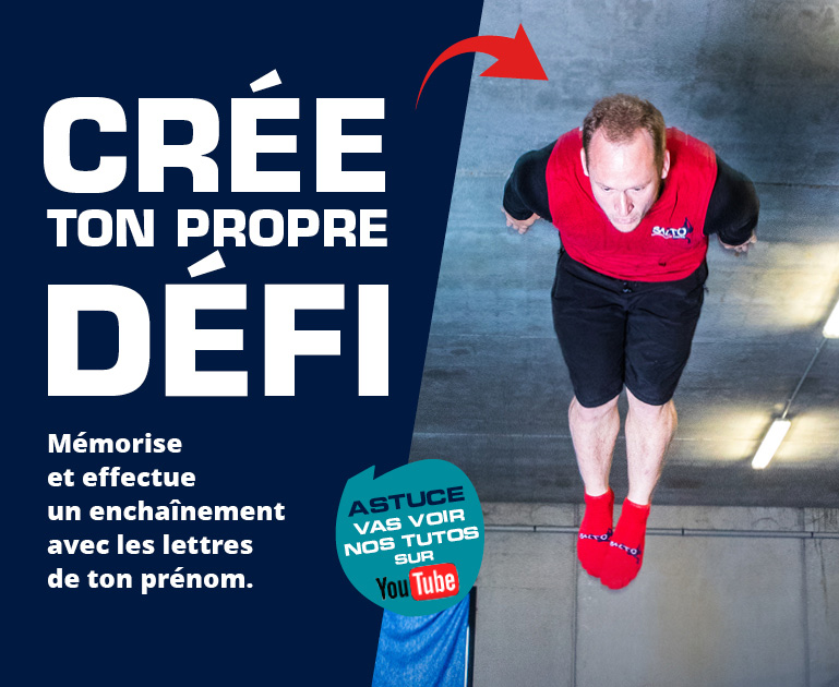 Crée ton propre défi chez Salto