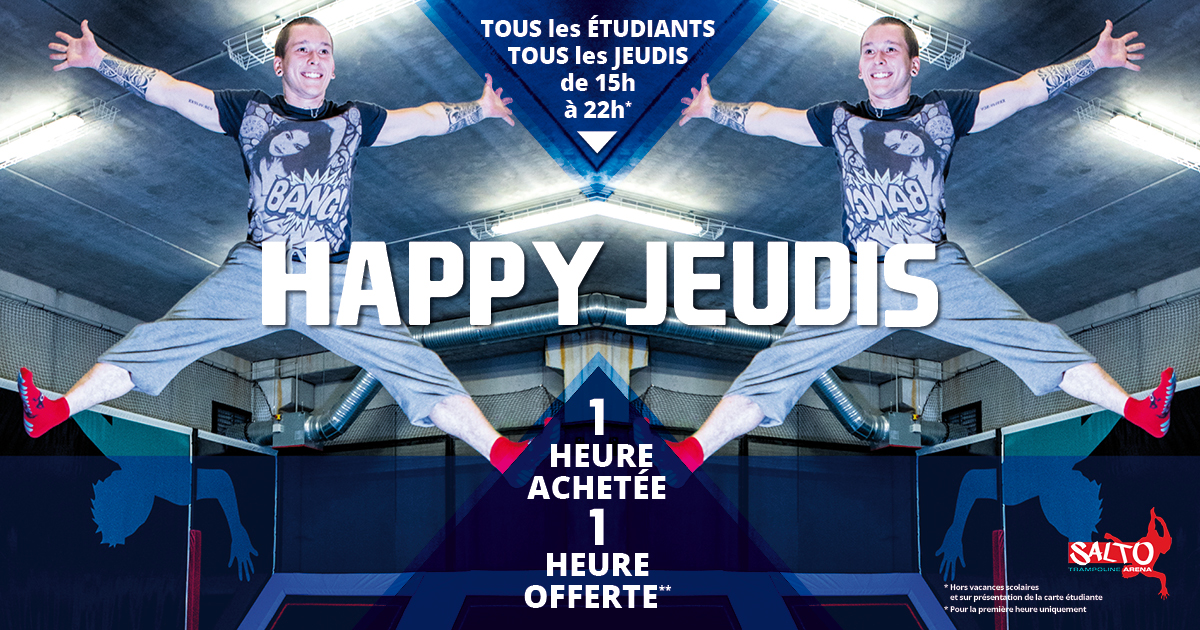 HAPPYJEUDIS-Salto Trampoline Arena