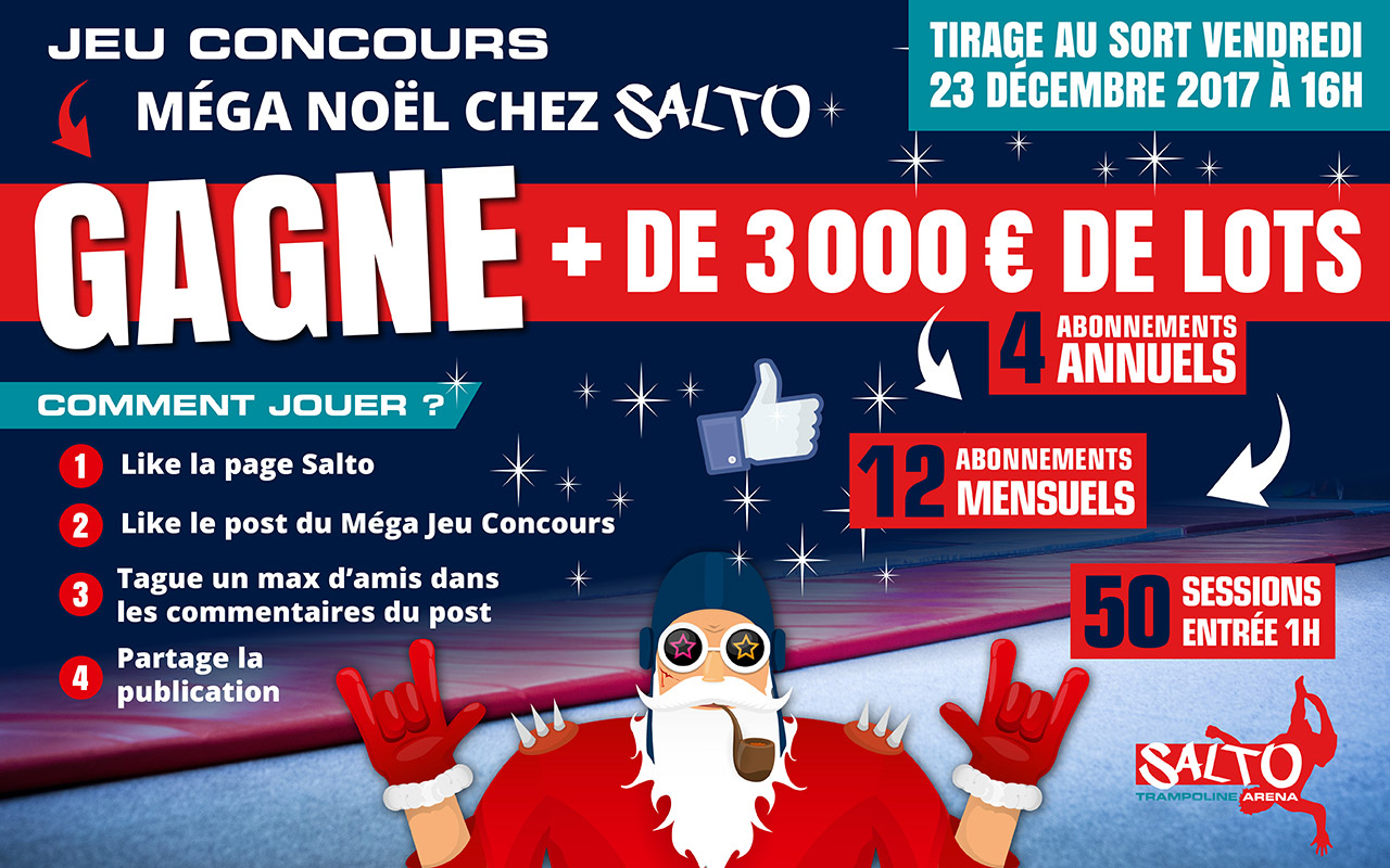 Jeu concours de Noel chez Salto