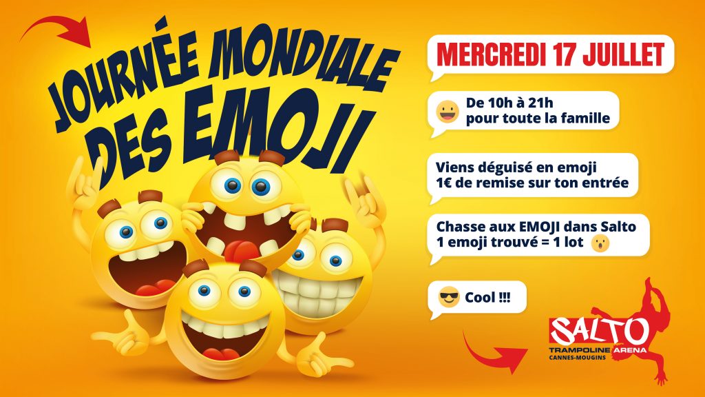 Journée mondiale des emoji - Salto Mougins