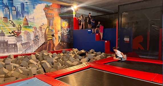 Trampoline park mougins