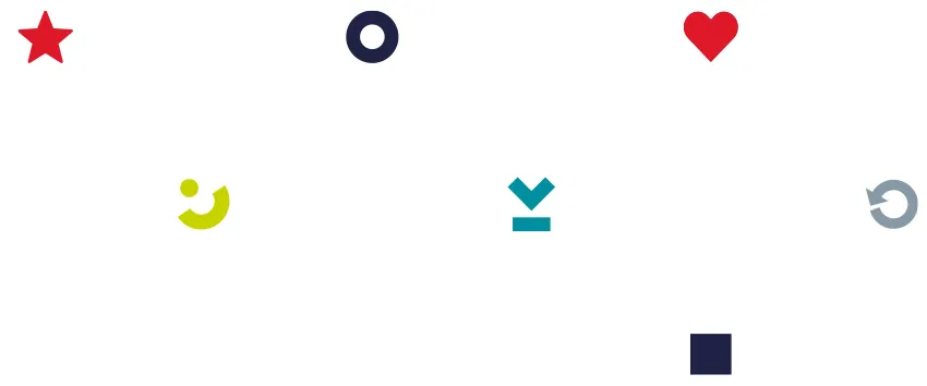 Ensemble d'icônes Salto