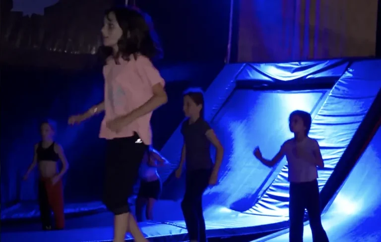 Session spéciale trampoline pour enfants