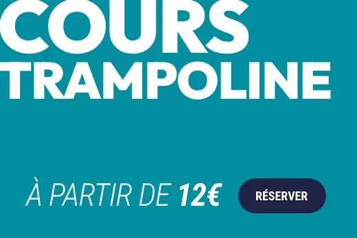 Les cours de trampoline chez Salto Trampoline Indoor