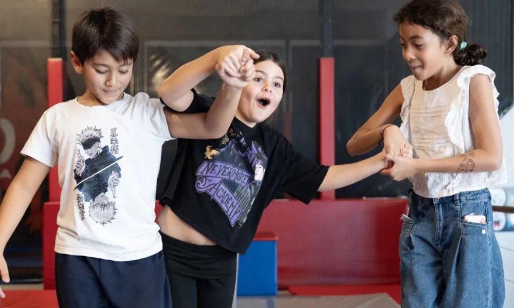 Anniversaire enfants dans trampoline park 06