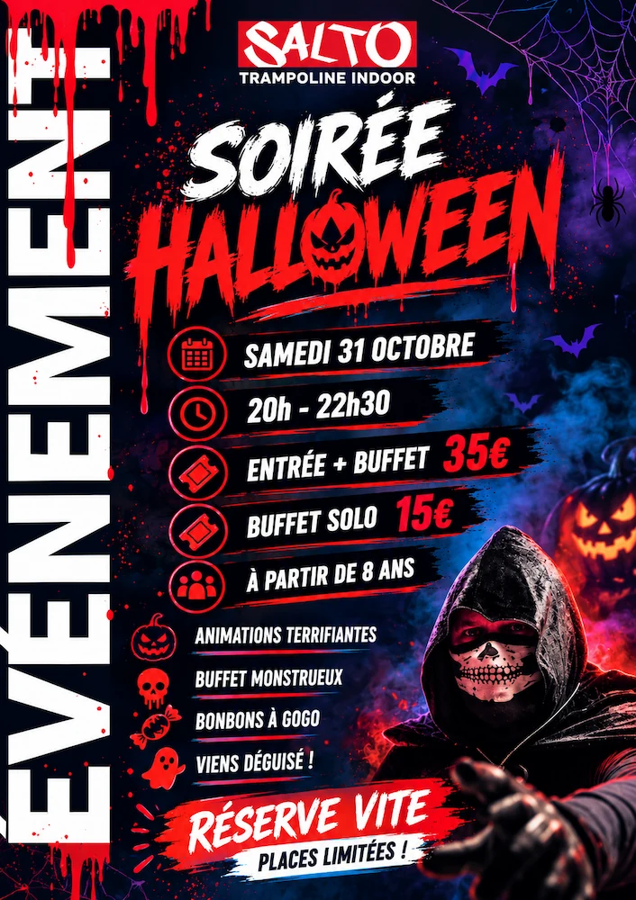 Événement Trampoline - Halloween 2026